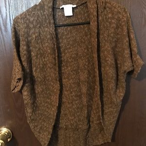 Charlotte Russe Short-Sleeve Cardigan